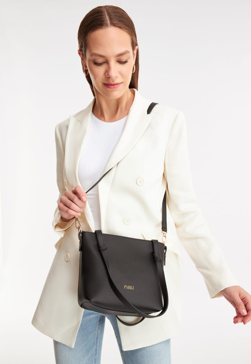 Parigi Black Women's Shoulder Bag - Shoulder Bags 6