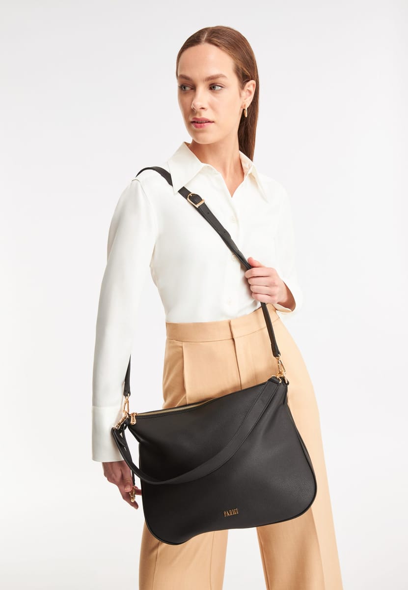 Parigi Women's Black Shoulder Bag - Shoulder Bags 5