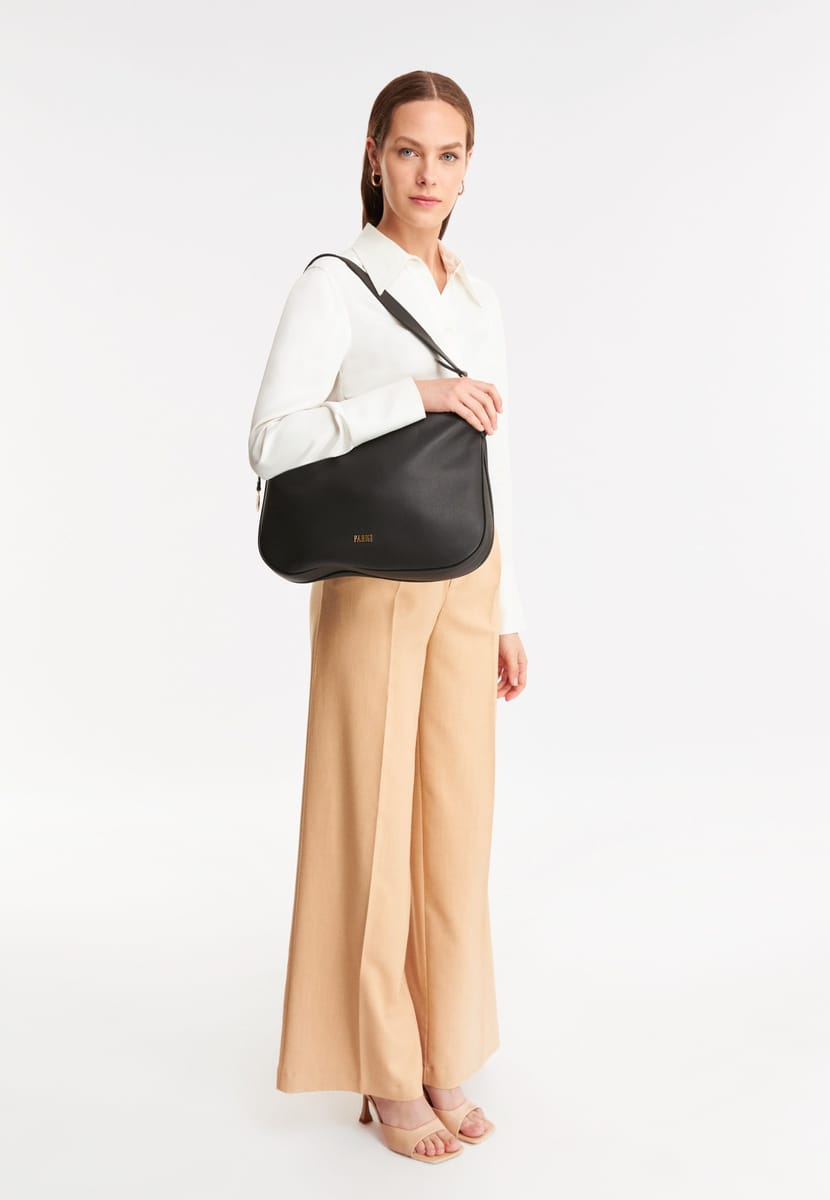 Parigi Women's Black Shoulder Bag - Shoulder Bags 6