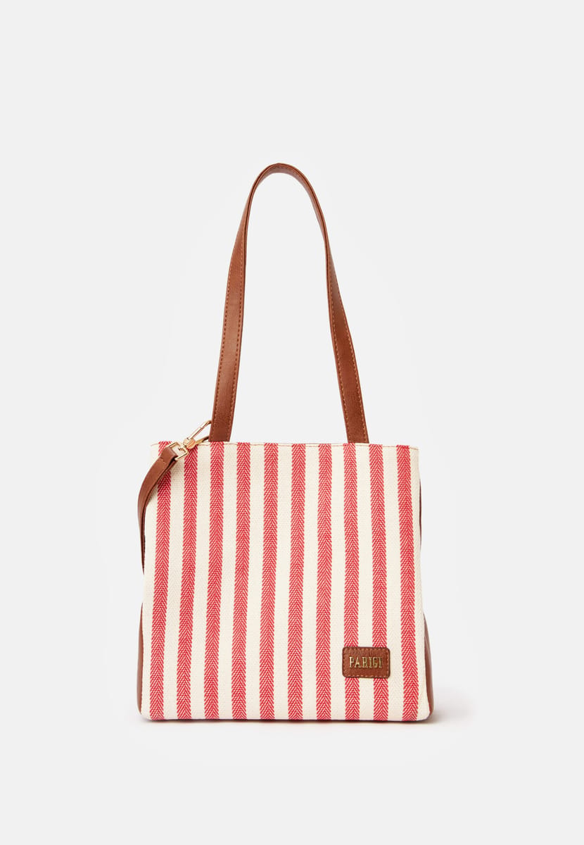 PARIGI Women's Red Strap Tote Bag Parigi Women's Red Strap Tote Bag - Tote Bags