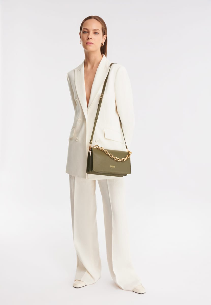 Parigi Women's Olive Shoulder Bag