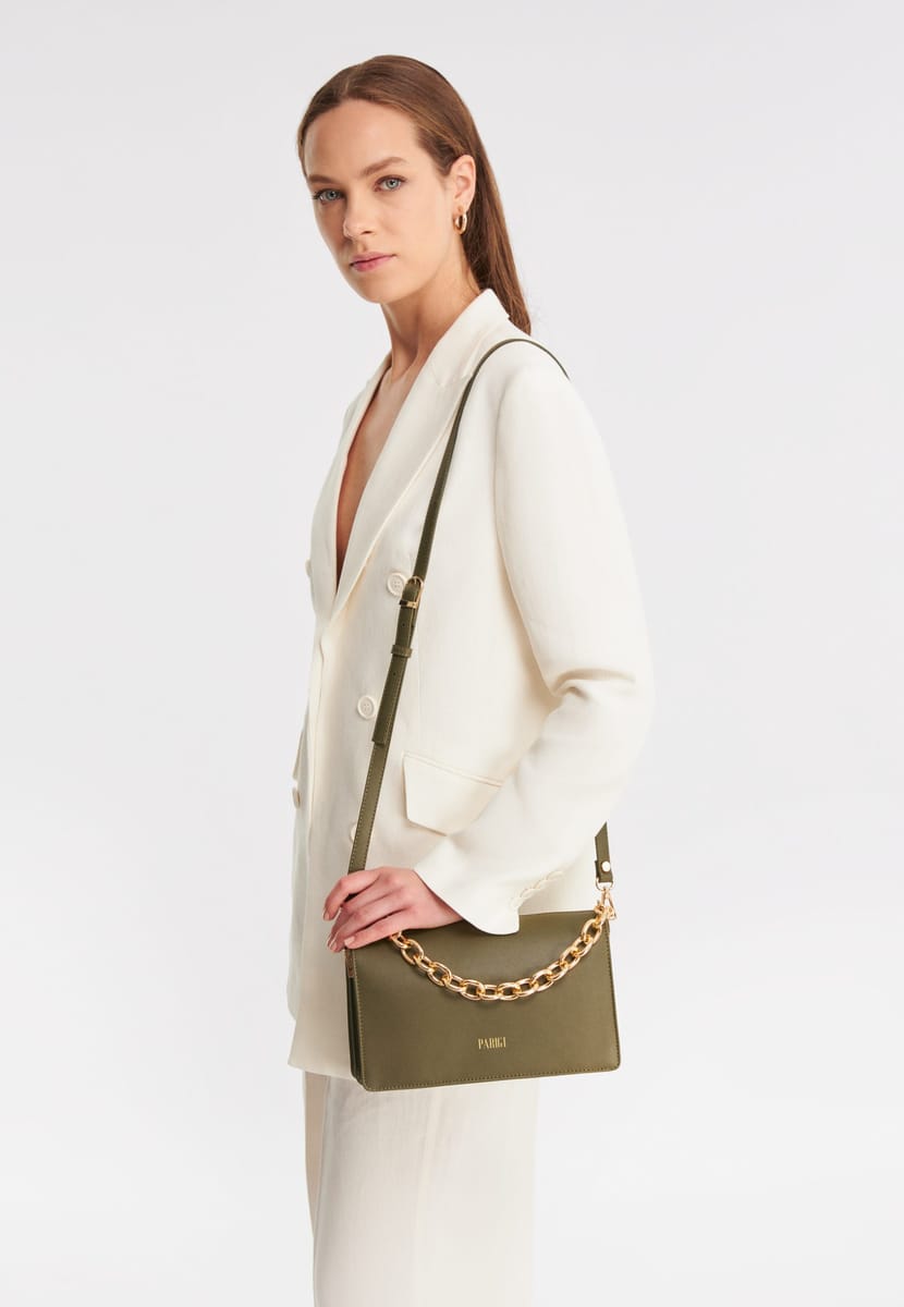 Parigi Women's Olive Shoulder Bag