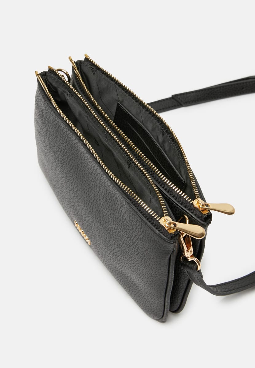 Parigi Black Double Zipper Women's Shoulder Bag Parigi Black Double Zipper Women's Shoulder Bag - Shoulder Bags 3