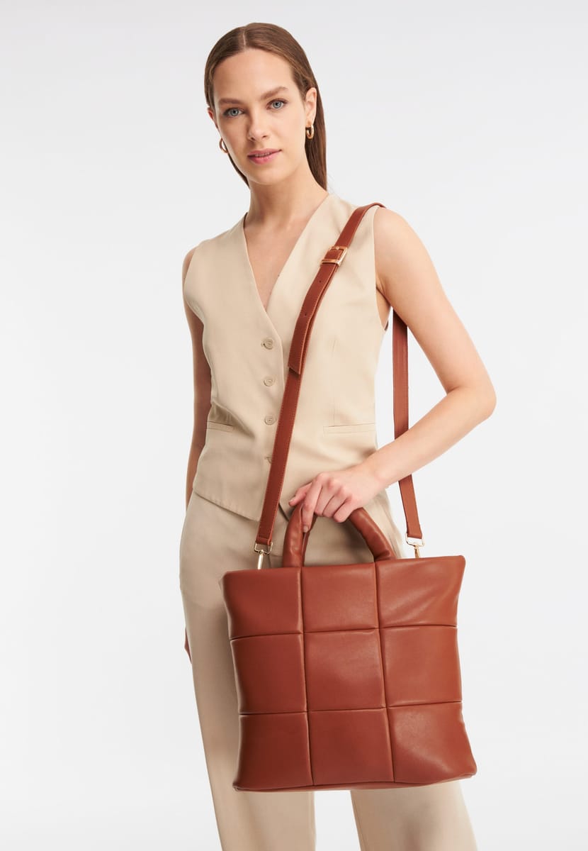 Parigi Brown Frame Women's Bag Parigi Brown Frame Women's Bag - Tote Bags 5