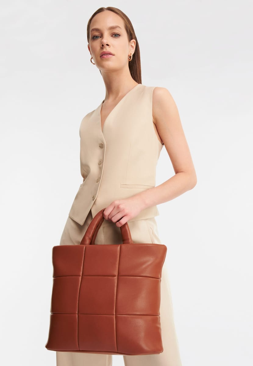 Parigi Brown Frame Women's Bag Parigi Brown Frame Women's Bag - Tote Bags 6