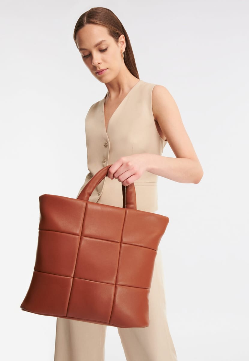 Parigi Brown Frame Women's Bag Parigi Brown Frame Women's Bag - Tote Bags 7