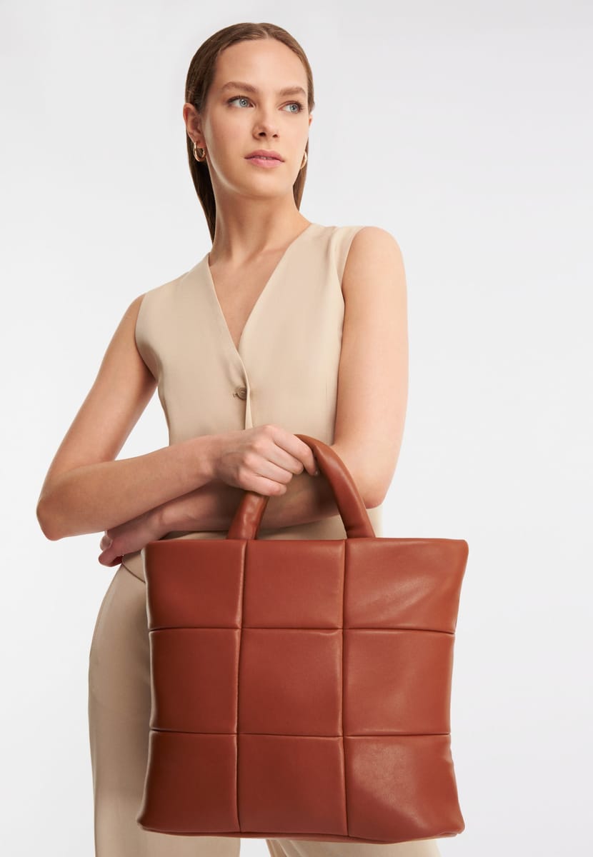 Parigi Brown Frame Women's Bag Parigi Brown Frame Women's Bag - Tote Bags 8