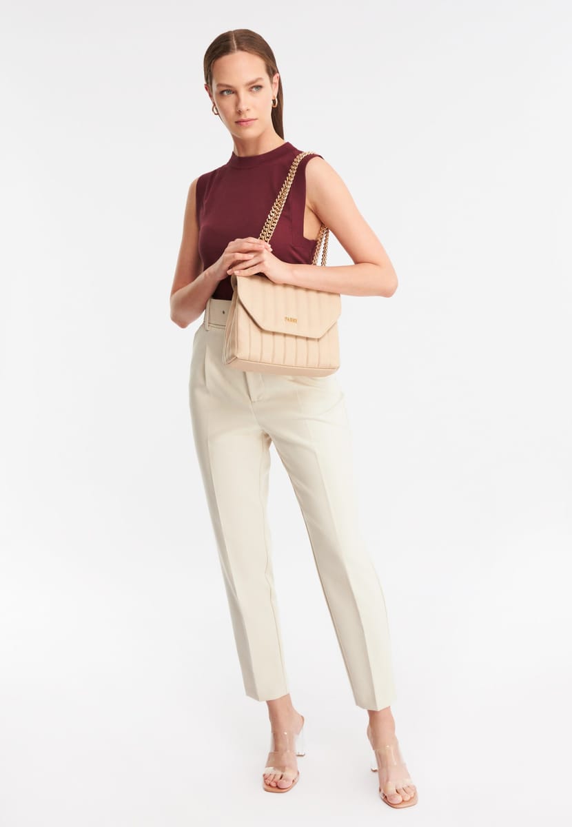 Parigi Women's Shoulder Bag – Tan - Shoulder Bags 5