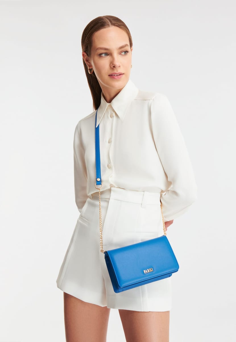 Parigi Blue Women's Crossbody Bag - Crossbody Bags 7