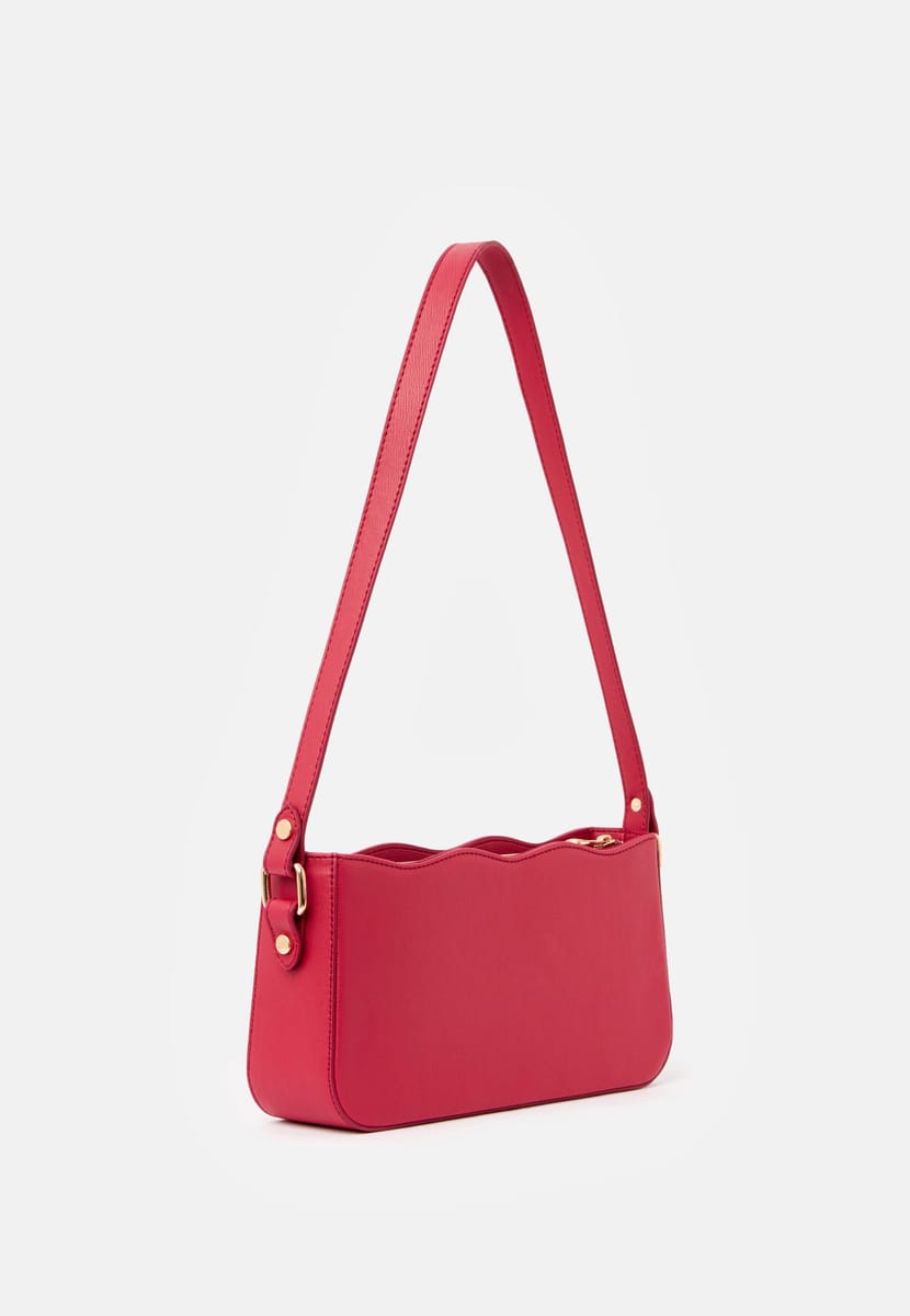 Parigi Women's Fuchsia Baguette Shoulder Bag - Shoulder Bags 1