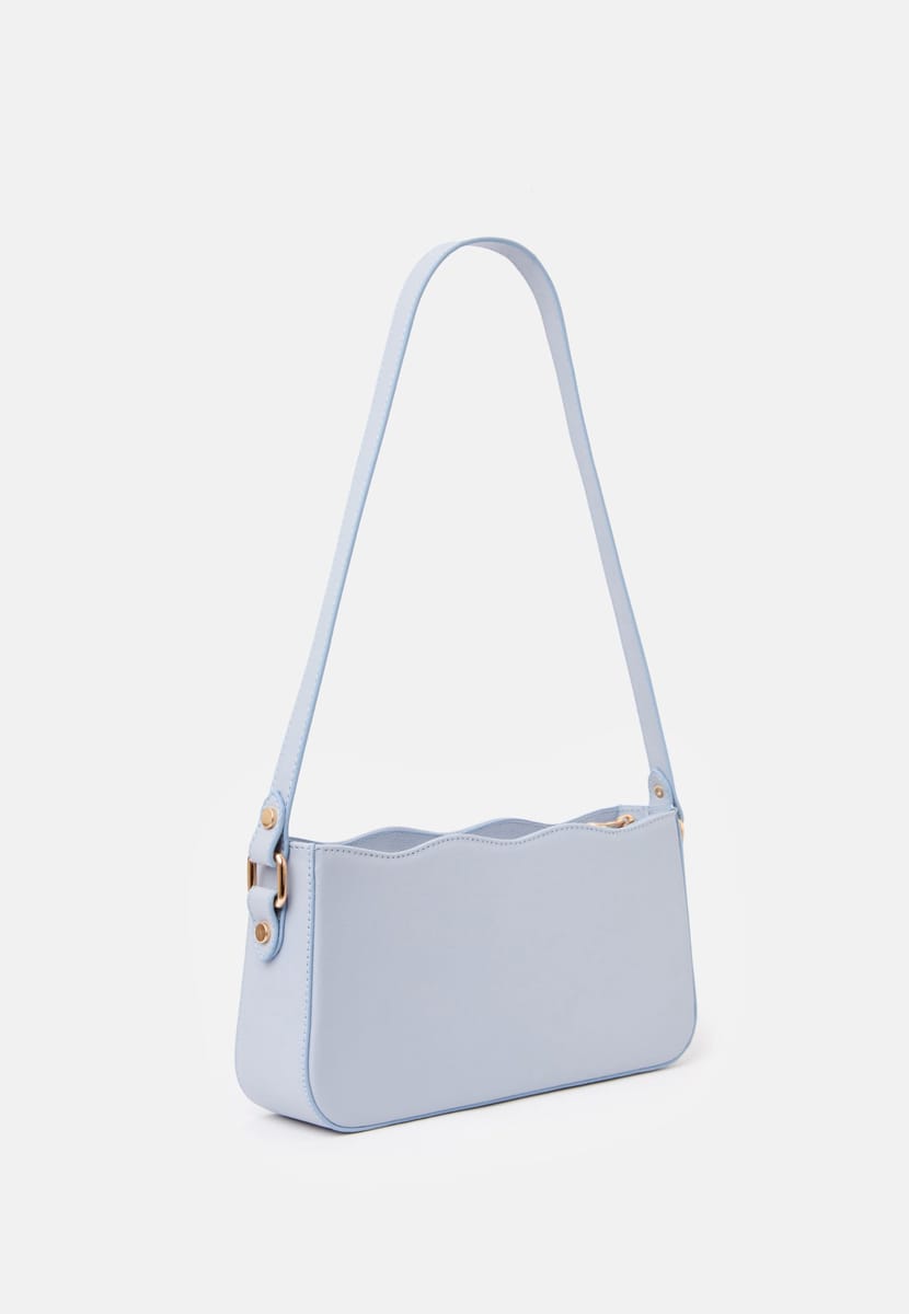 Parigi Light Blue Women's Baguette Shoulder Bag - Shoulder Bags 1