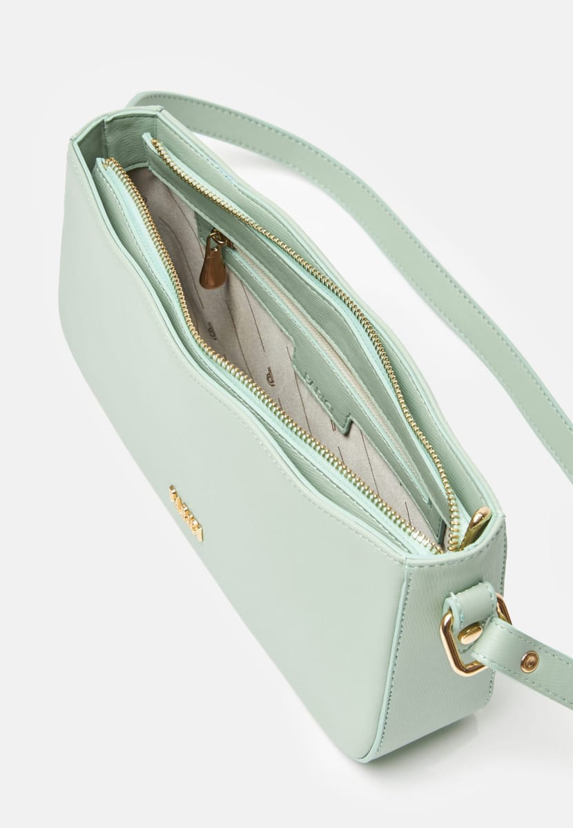 PR175H0KEM11_4.jpg Parigi Women's Mint Baguette Shoulder Bag - Shoulder Bags 3