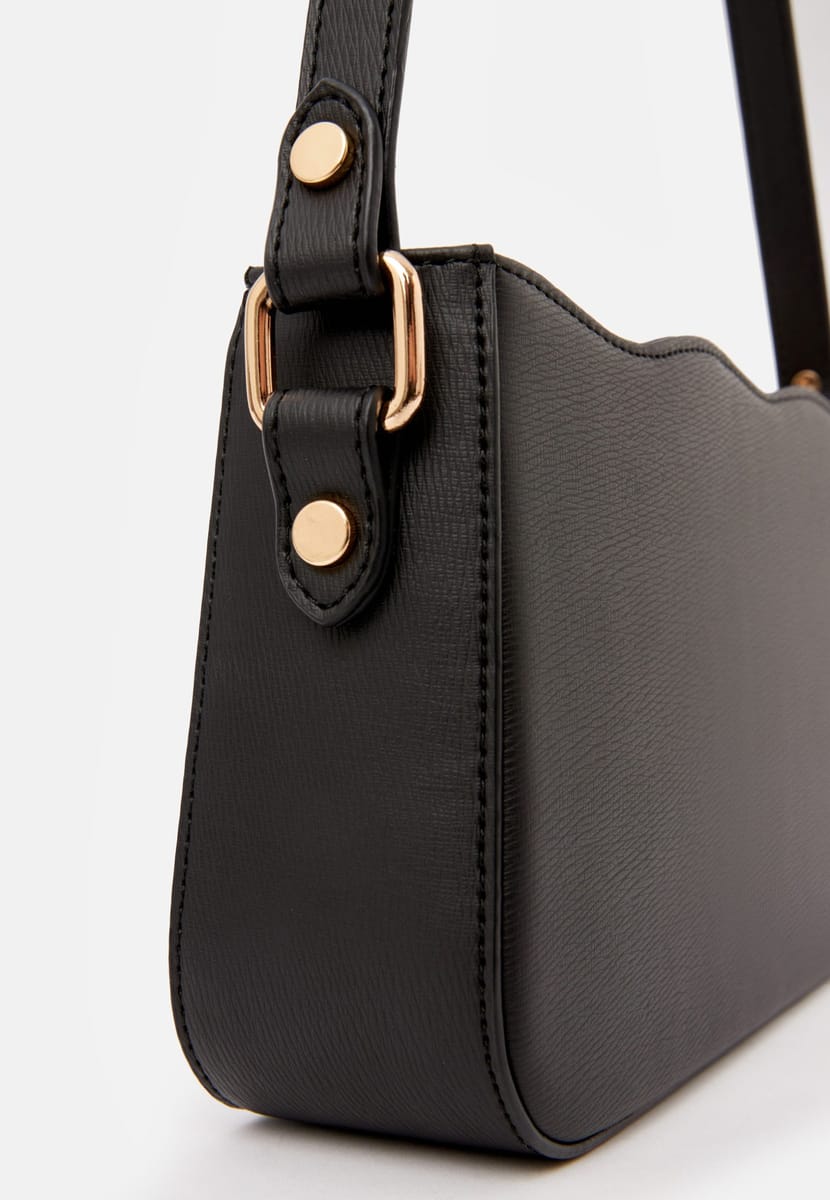 Parigi Women's Black Baguette Shoulder Bag - Shoulder Bags 2