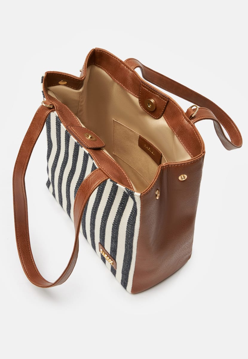 Parigi Women's Black Strap Tote Bag - Tote Bags 3