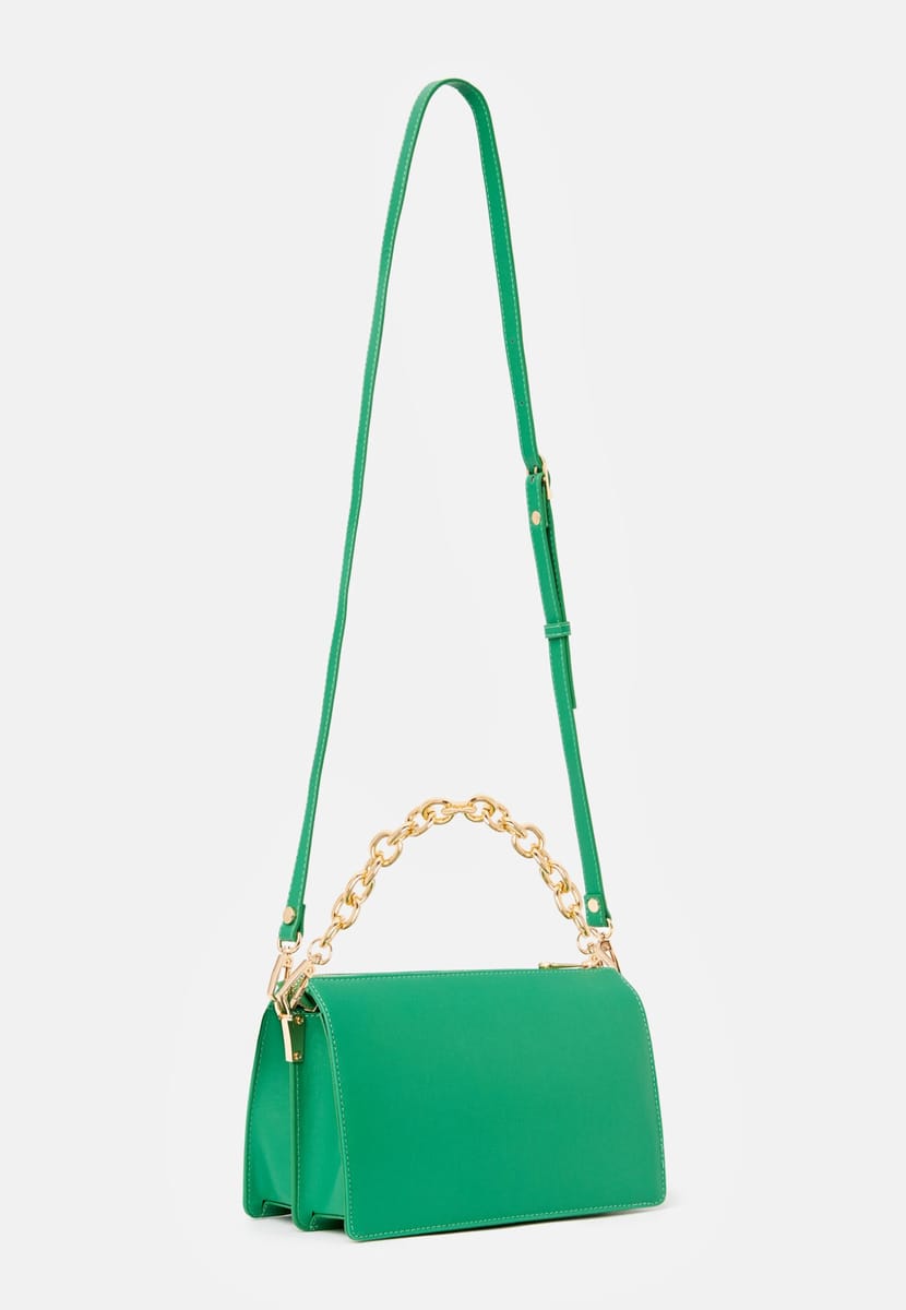 PR178H0KEM12_2.jpg Parigi Green Women's Shoulder Bag - Shoulder Bags 1