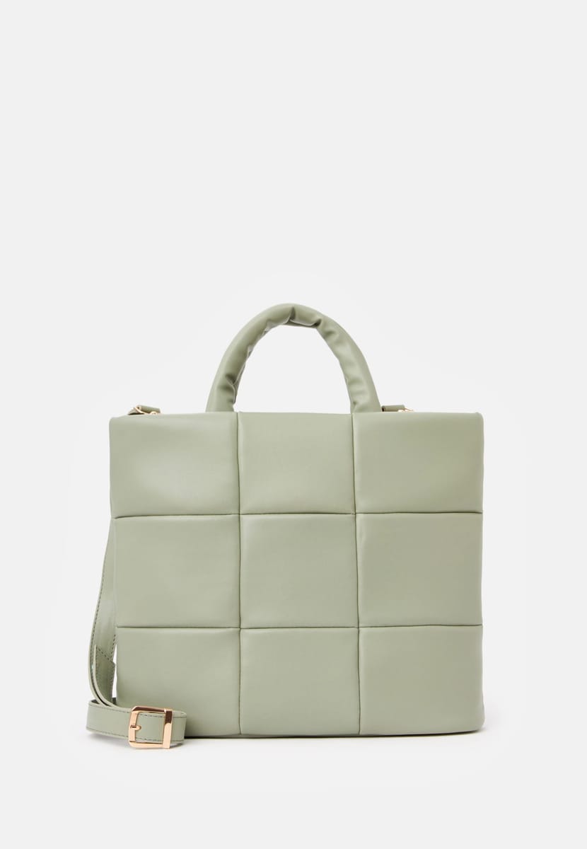 PR184H00DM13_1.jpg Parigi Aqua Green Women's Tote Bag - Tote Bags