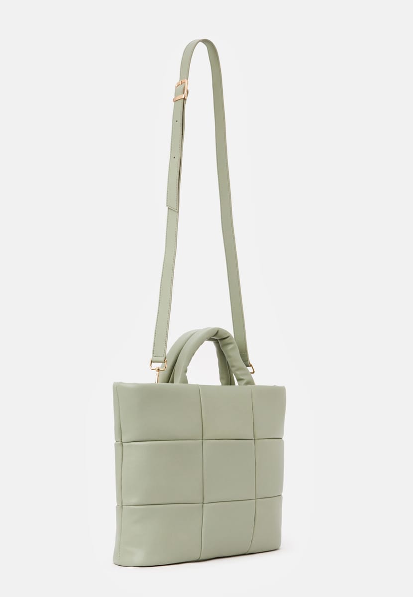 PR184H00DM13_2.jpg Parigi Aqua Green Women's Tote Bag - Tote Bags 1