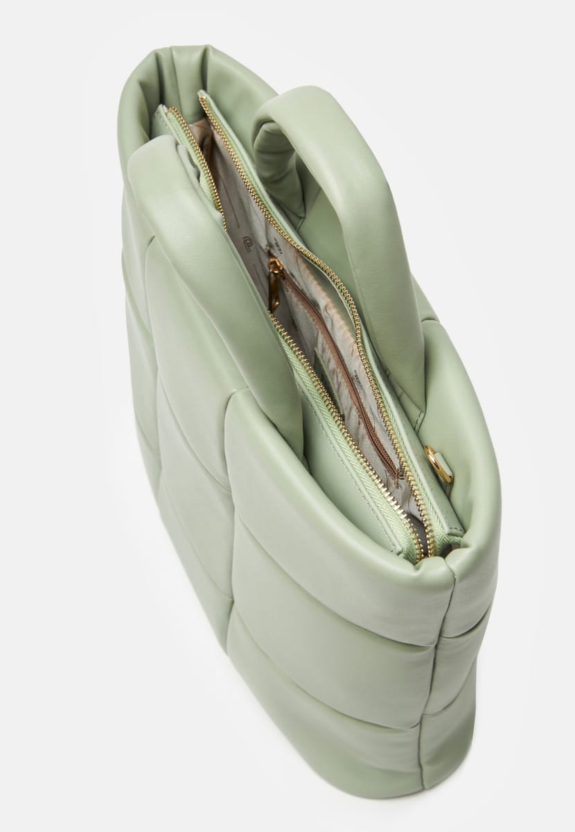 PR184H00DM13_4.jpg Parigi Aqua Green Women's Tote Bag - Tote Bags 3