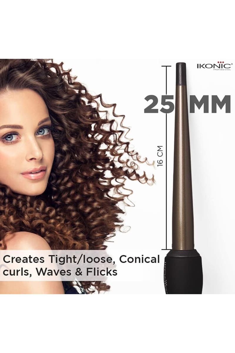 Ikonic Curling Conical Tong Ikonic - Women's Dryers & Curlers 12