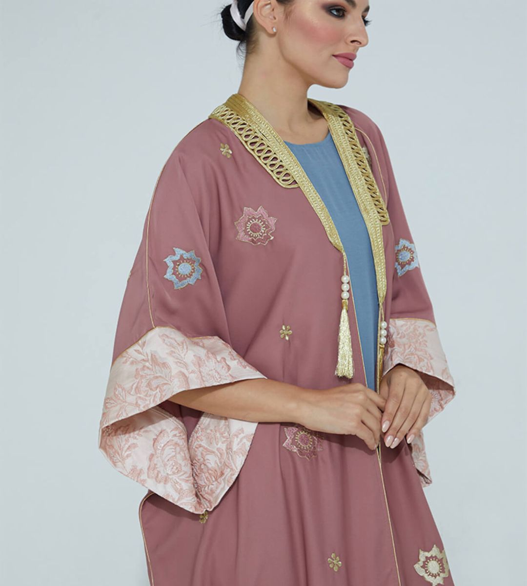 Rosette Abaya - Women's Abayas 2