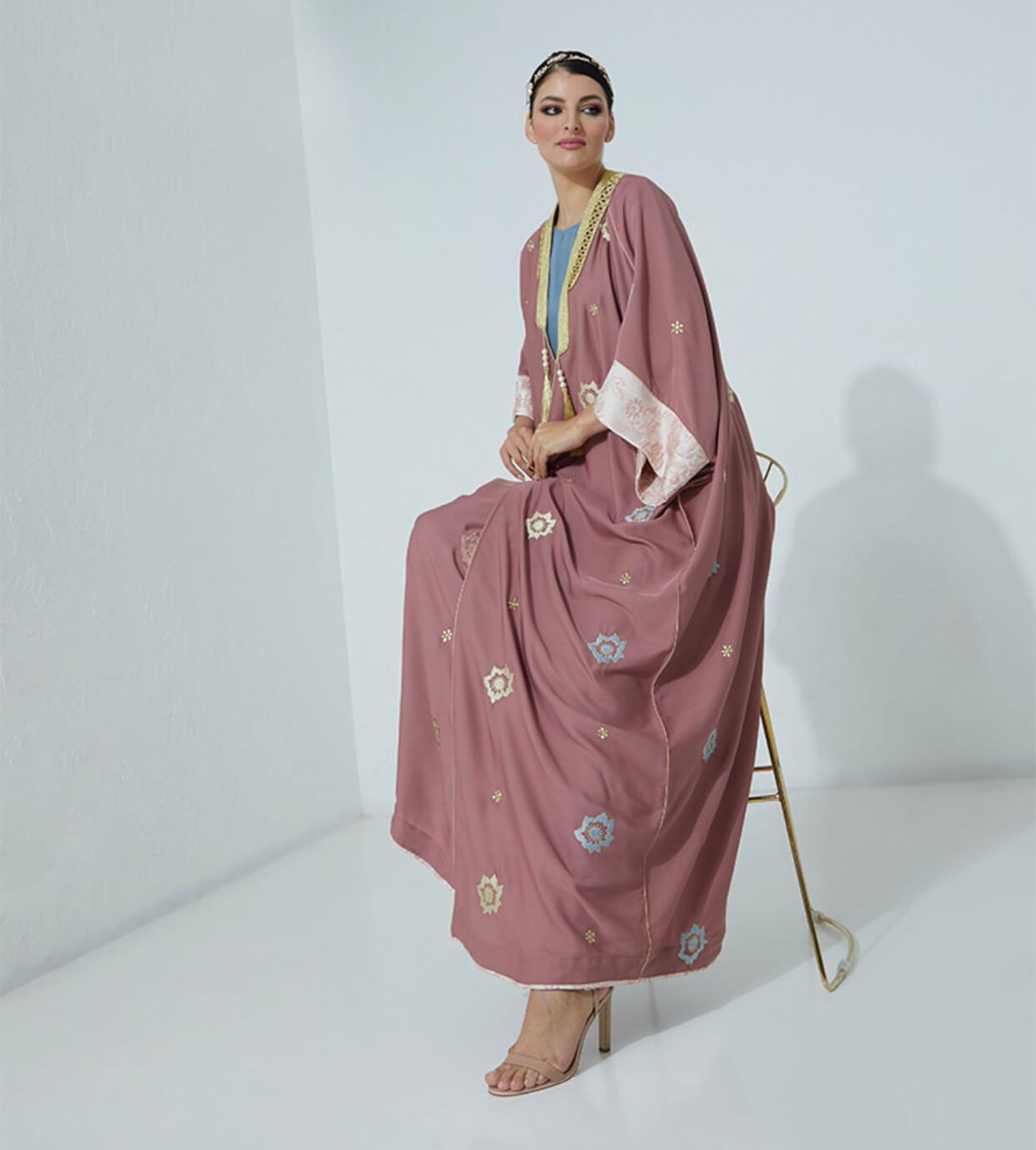 Rosette Abaya - Women's Abayas 3