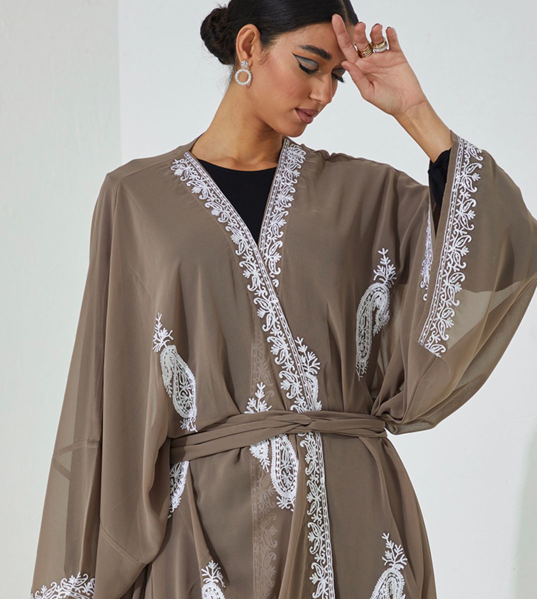 Rosette Abaya - Women's Abayas 3