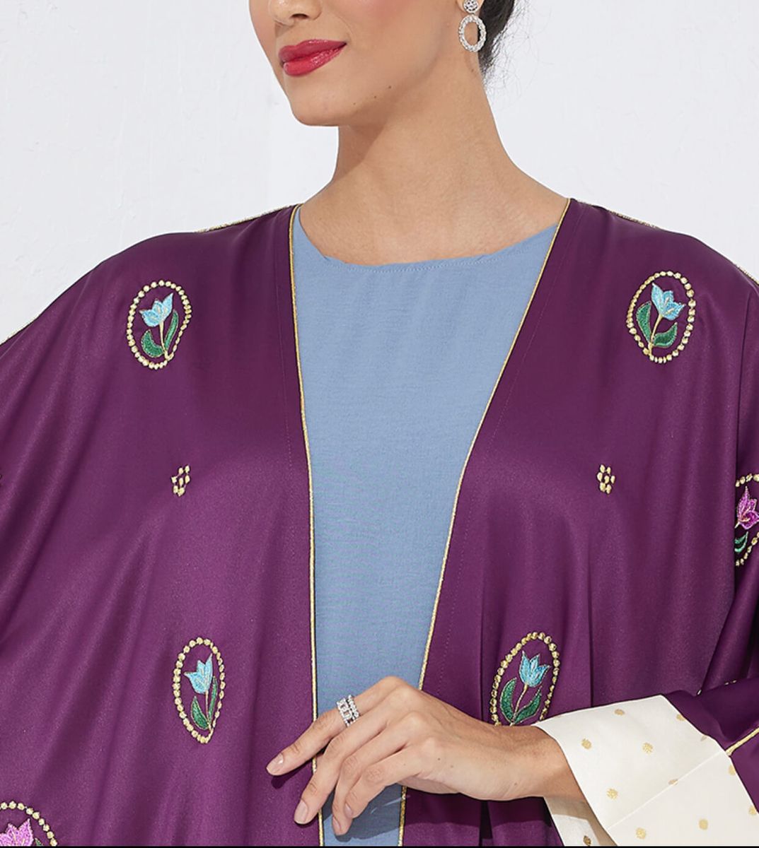 Rosette Abaya - Women's Abayas 1