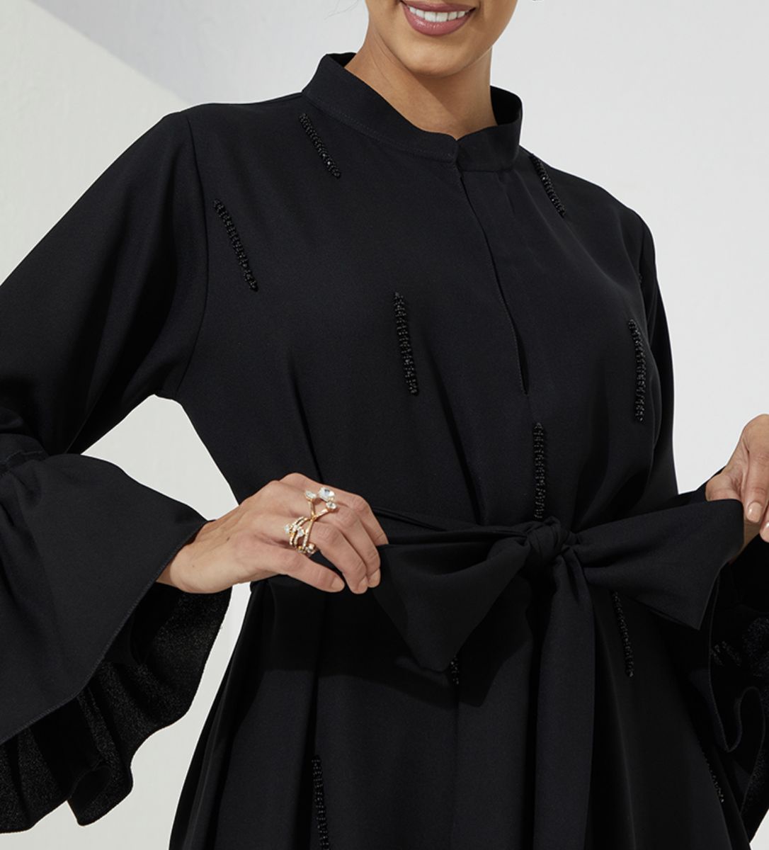 Rosette Abaya - Women's Abayas 3