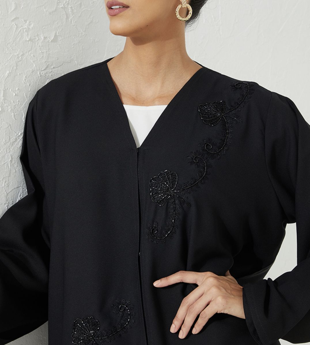 Rosette Abaya - Women's Abayas 2