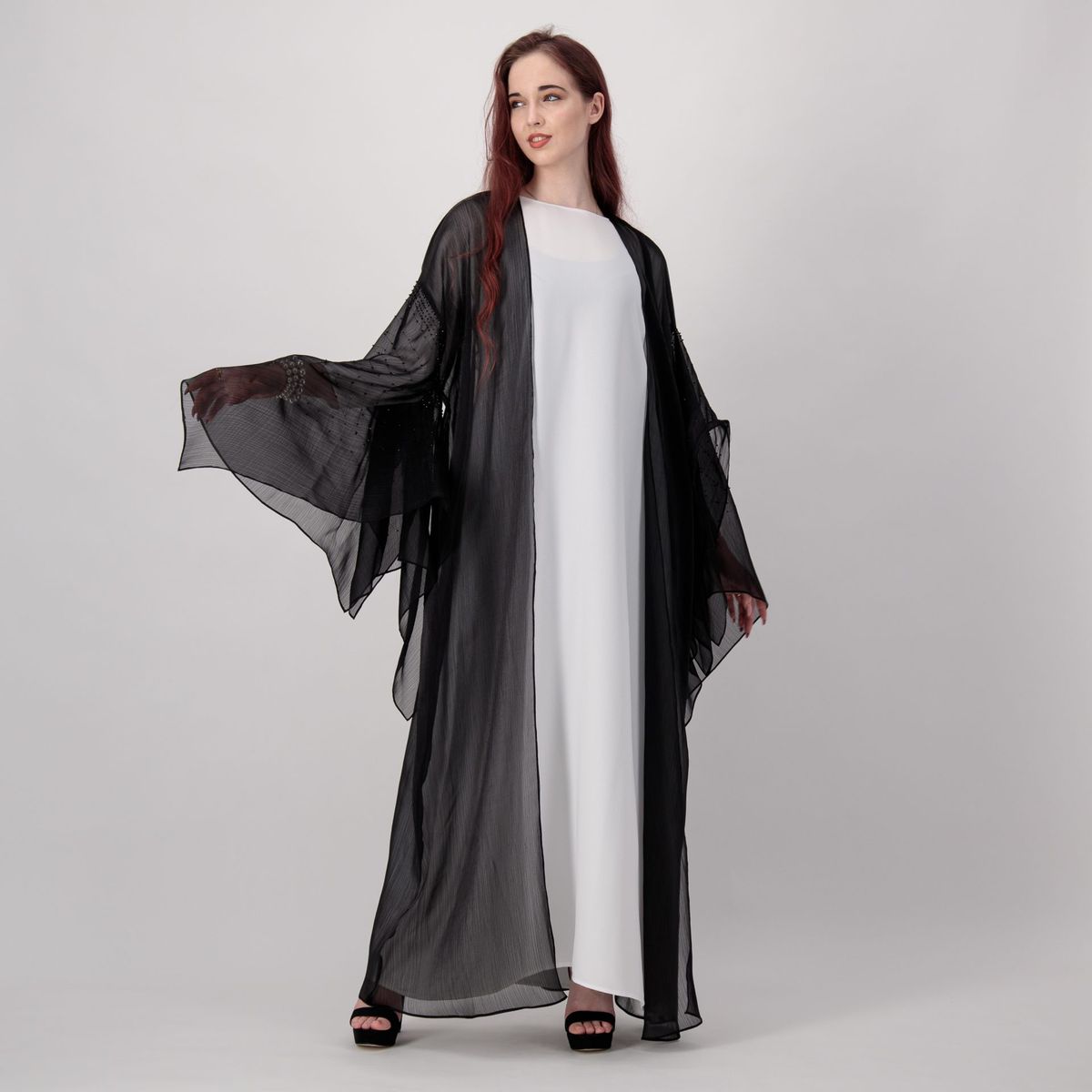 Rosette Abaya - Women's Abayas 1