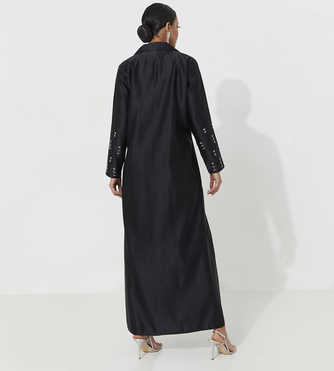 G Jacket Abaya Rosette Abaya - Women's Abayas 2
