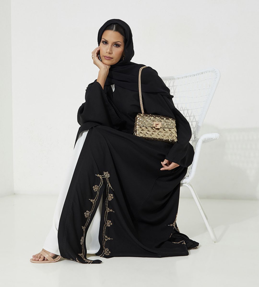 Rosette Abaya - Women's Abayas 2