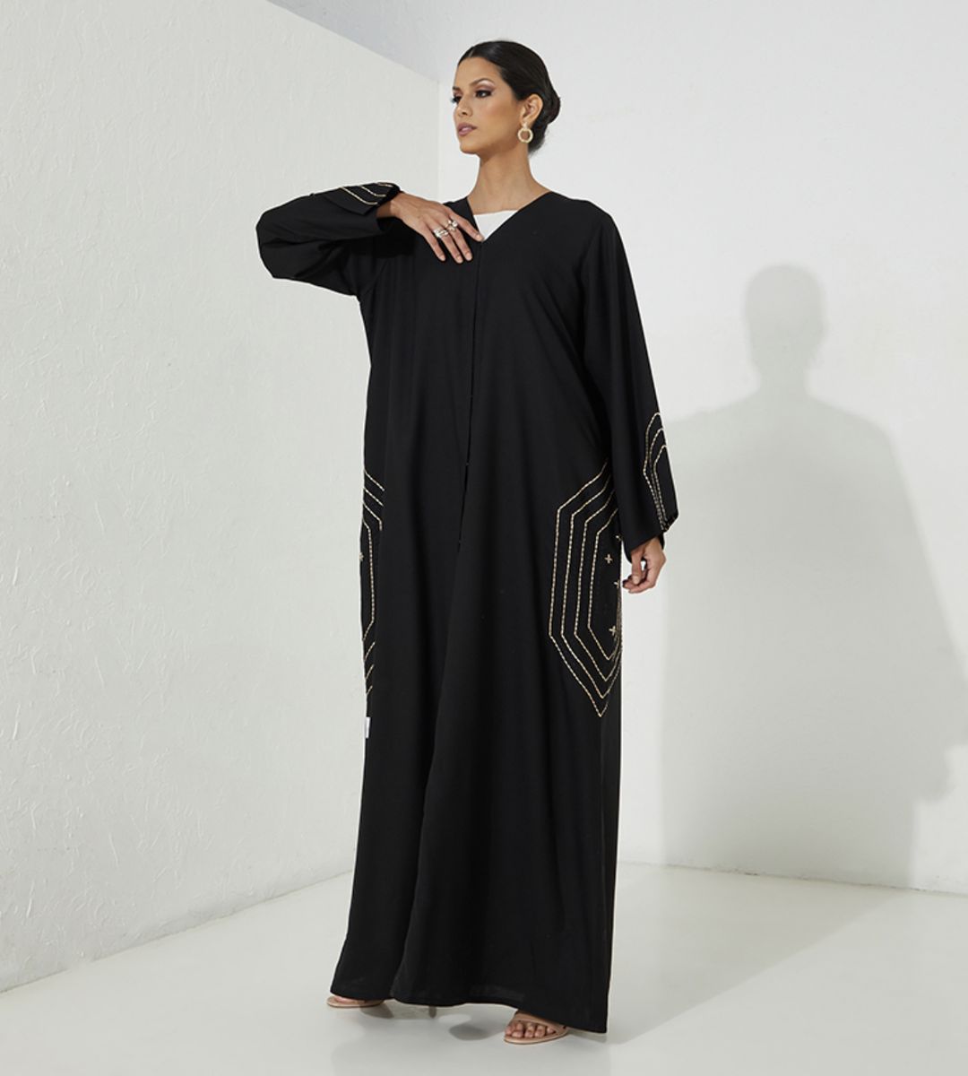 Rosette Abaya - Women's Abayas 3