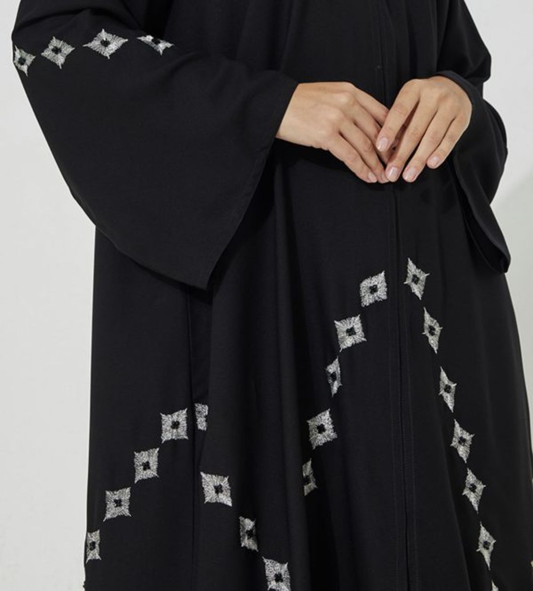 Rosette Abaya - Women's Abayas 1
