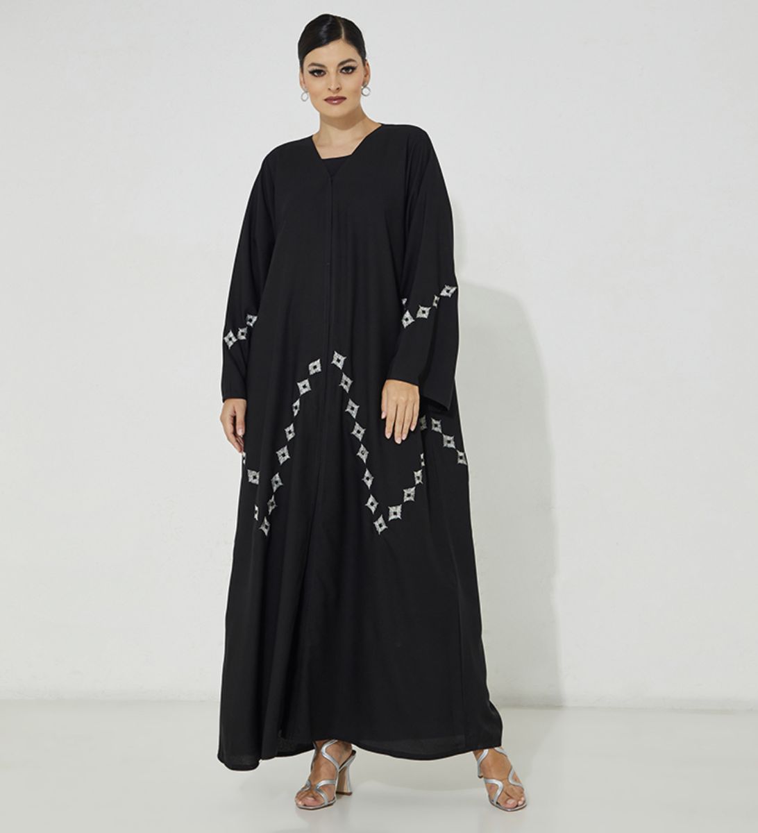 Rosette Abaya - Women's Abayas 3
