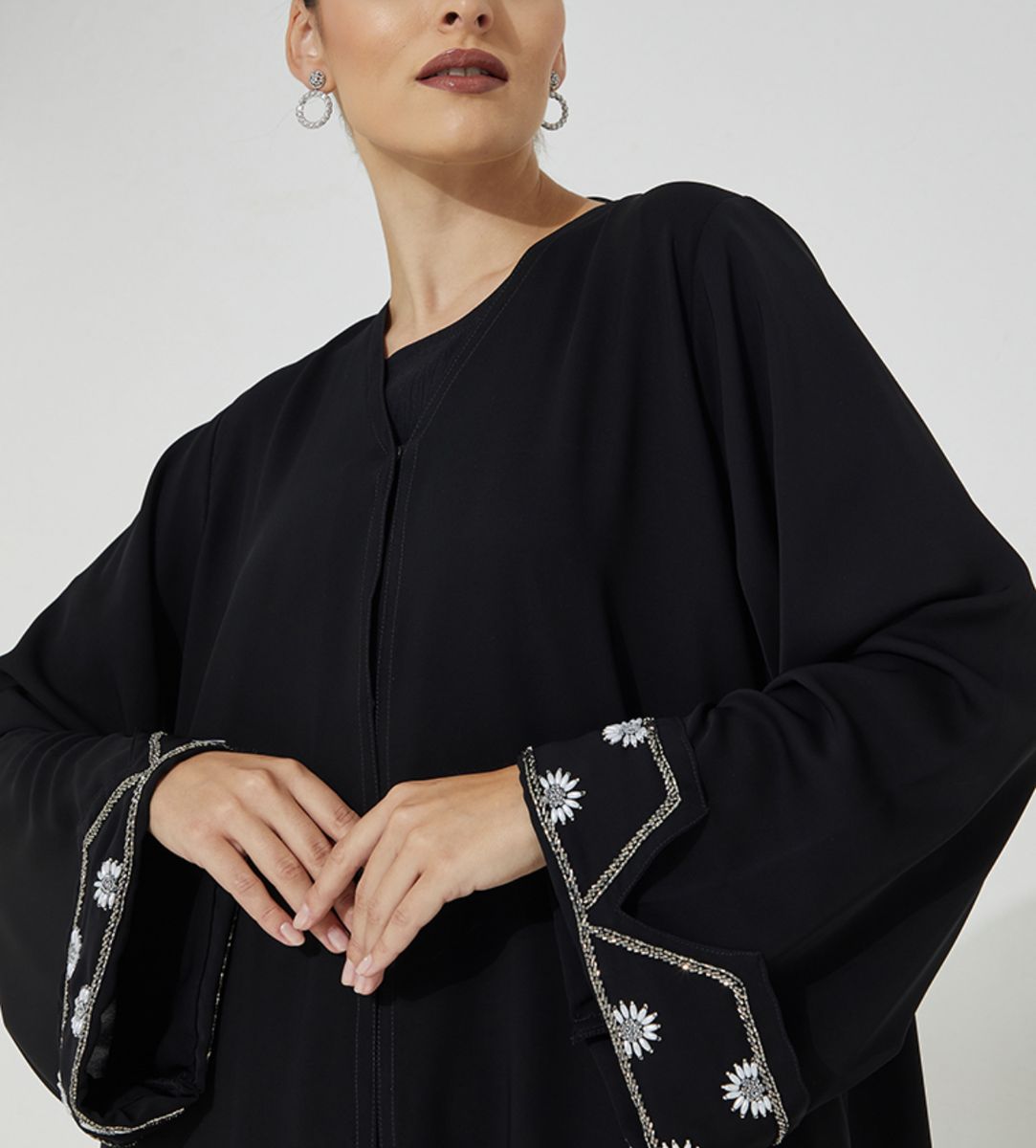 Rosette Abaya - Women's Abayas 1