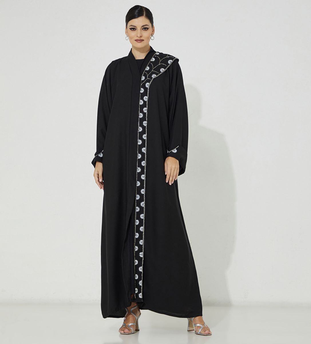 Rosette Abaya - Women's Abayas 2