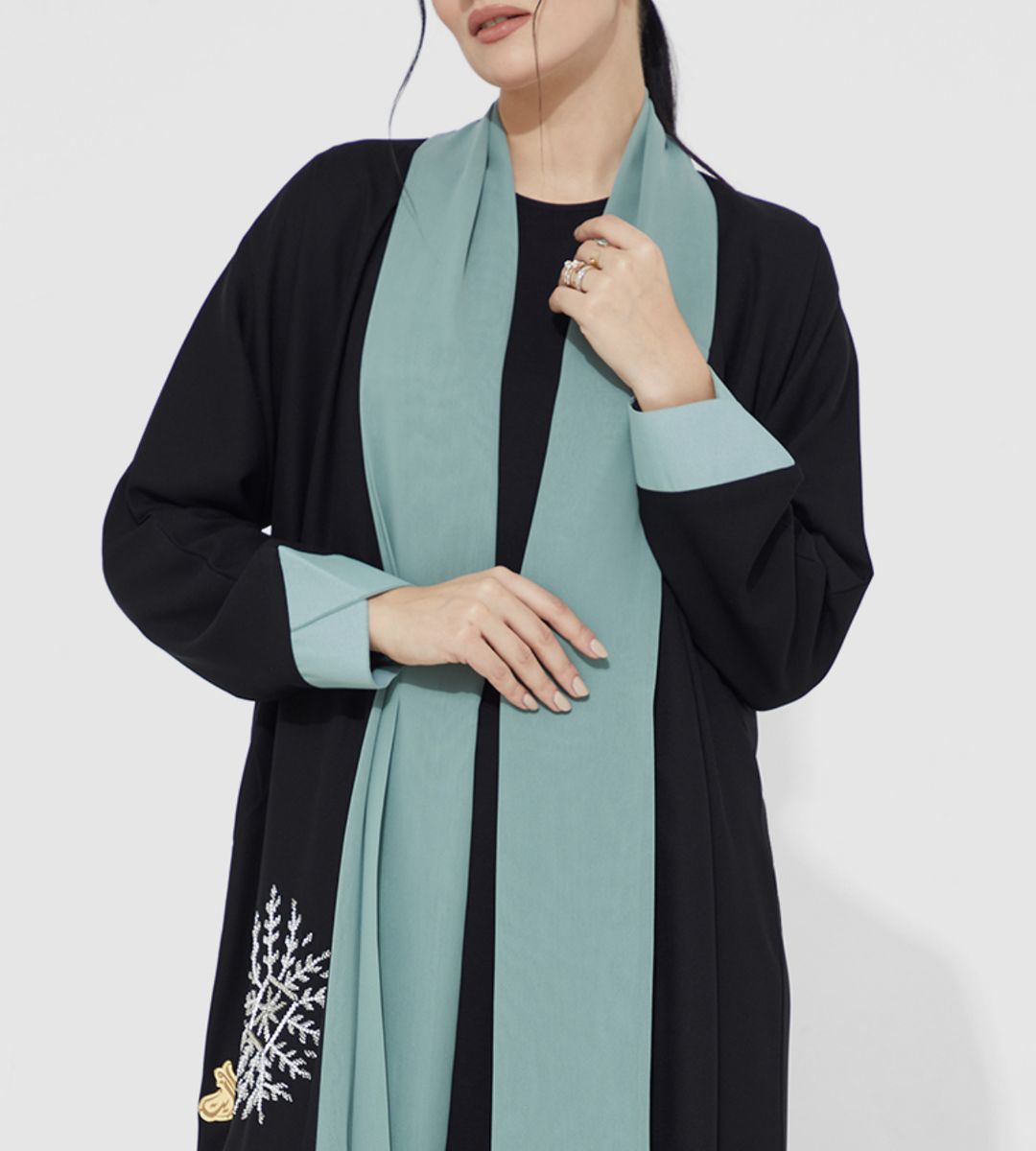 Rosette Abaya - Women's Abayas 2
