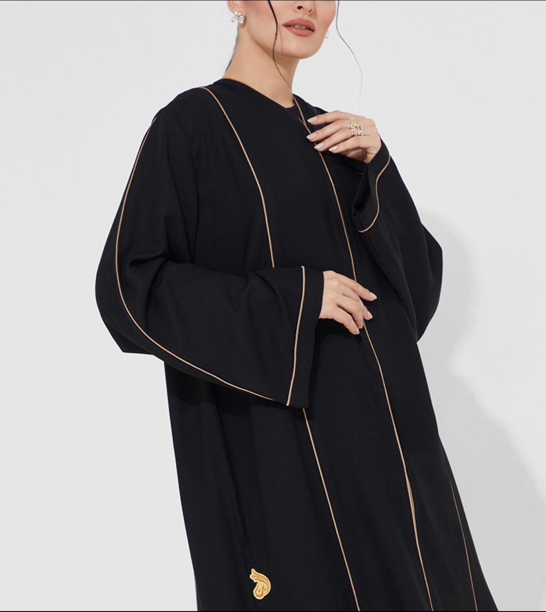 Abaya LB Rosette Abaya - Women's Abayas 2