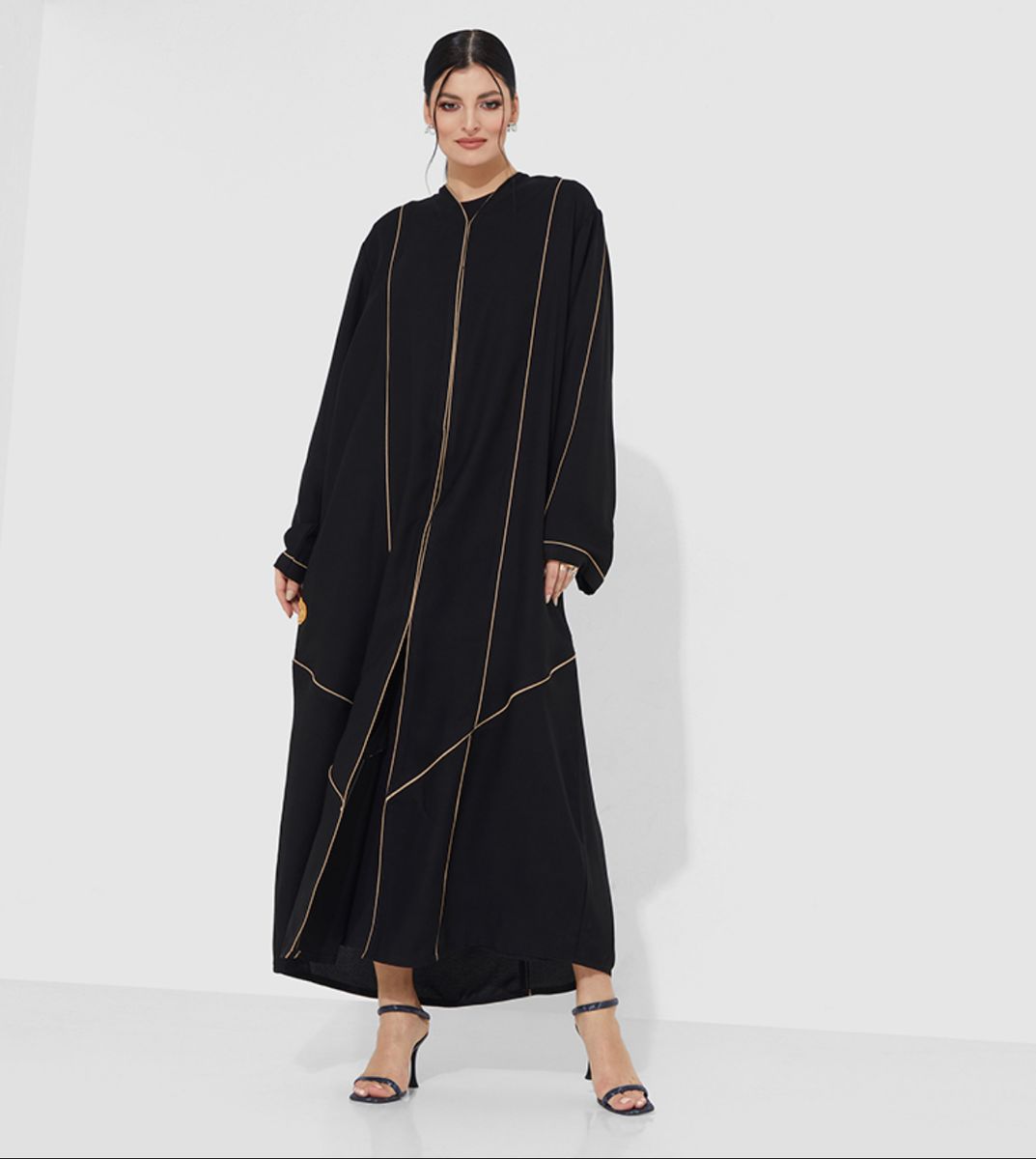 Abaya LB Rosette Abaya - Women's Abayas