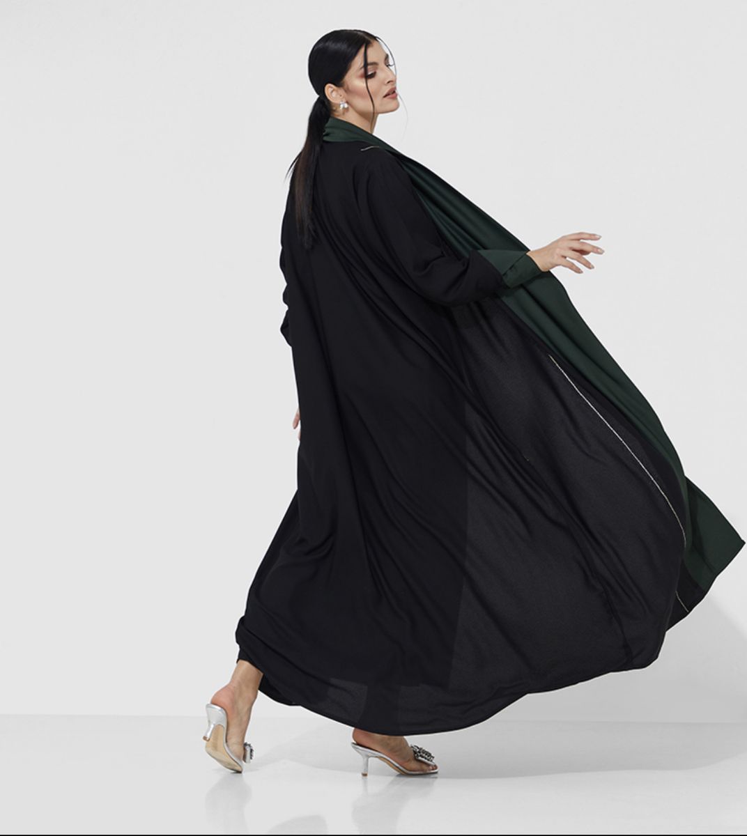 GCC Abaya Rosette Abaya - Women's Abayas 1