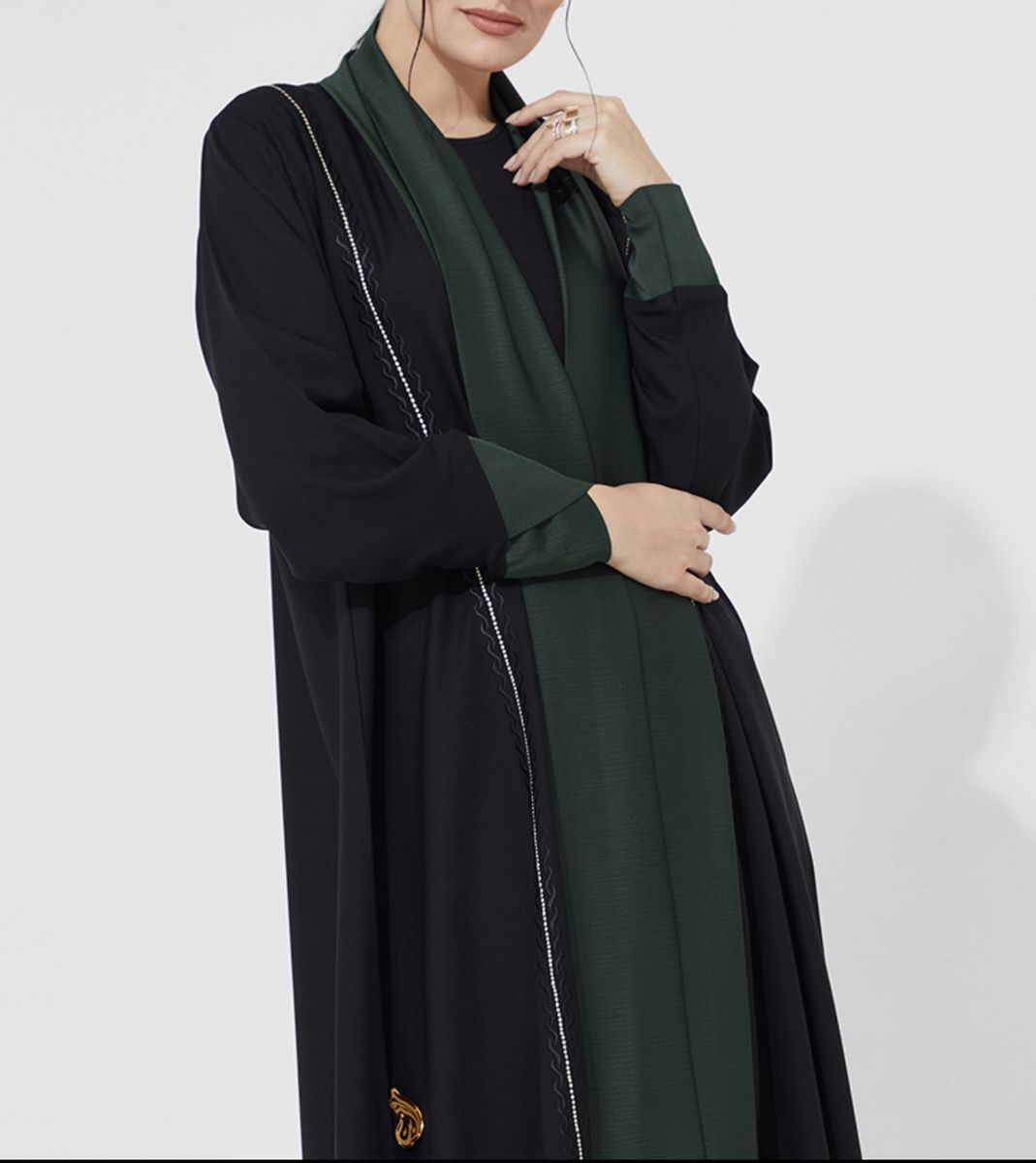 GCC Abaya Rosette Abaya - Women's Abayas 2