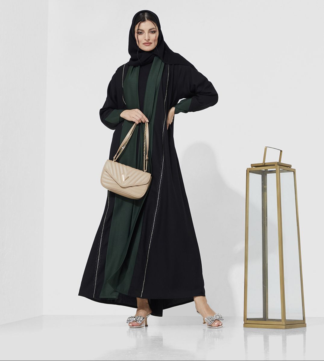 GCC Abaya Rosette Abaya - Women's Abayas 3