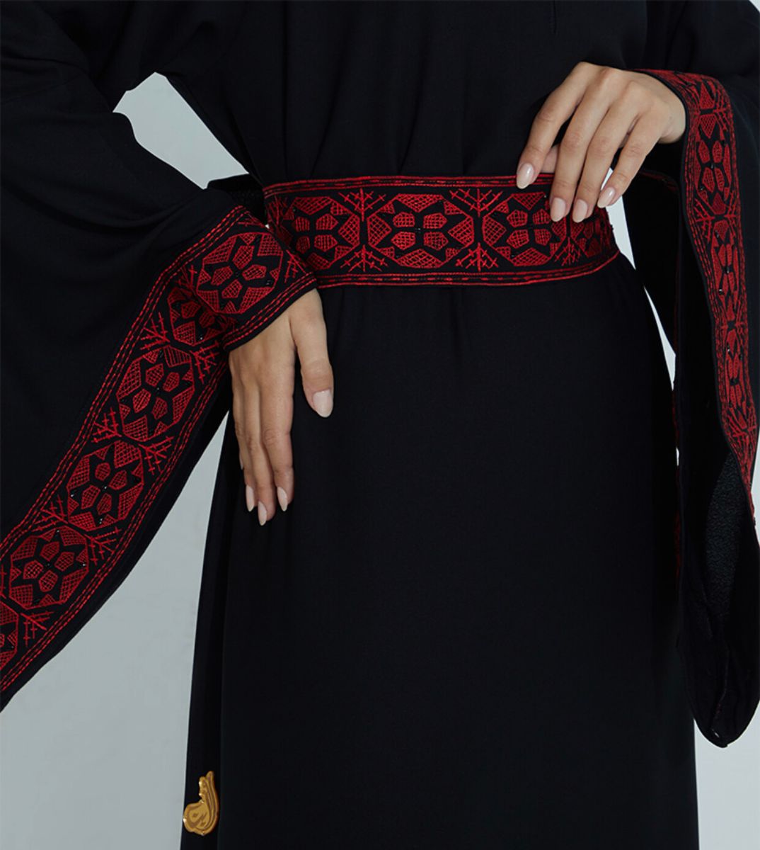 Rosette Abaya - Women's Abayas 2
