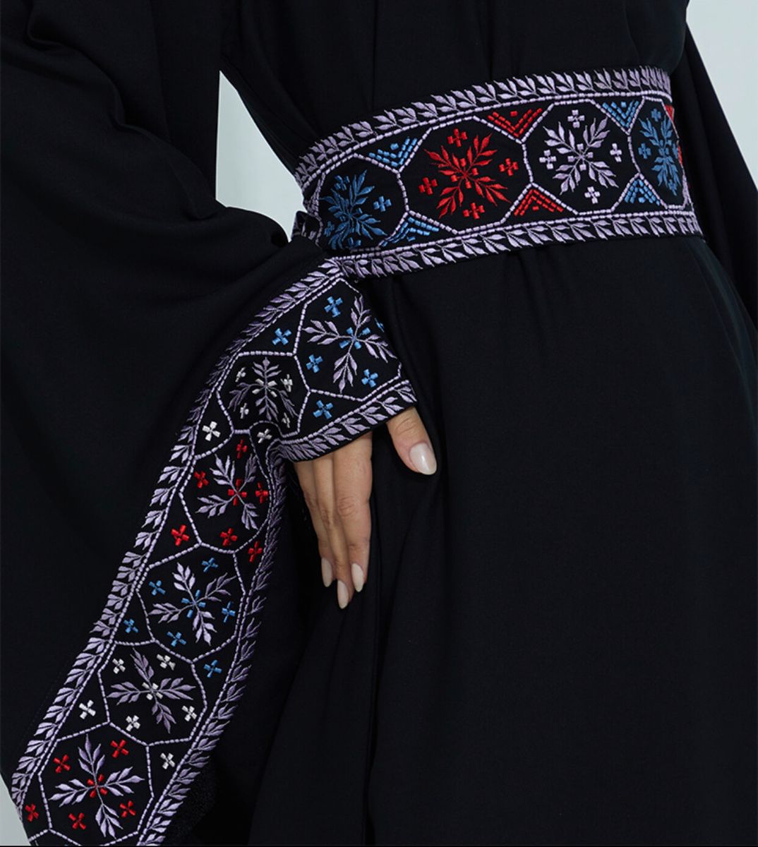 Rosette Abaya - Women's Abayas 1