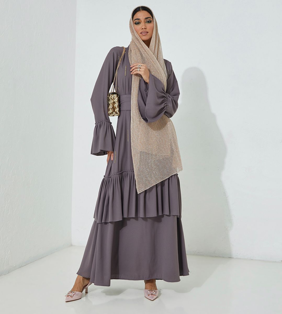 Rosette Abaya - Women's Abayas 1