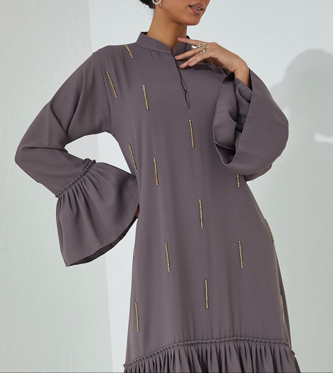 Rosette Abaya - Women's Abayas 3