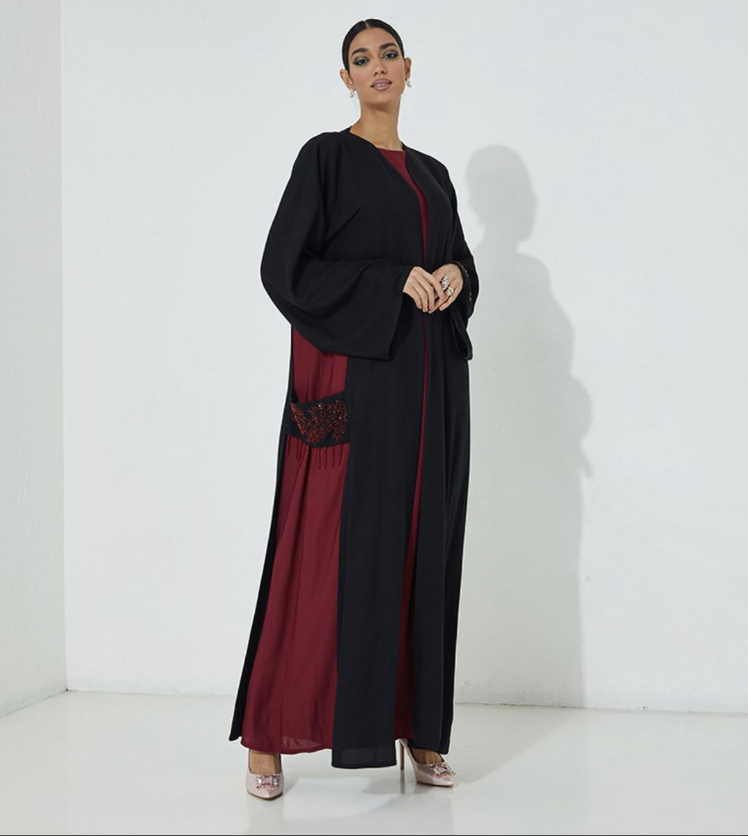 Rosette Abaya - Women's Abayas 1