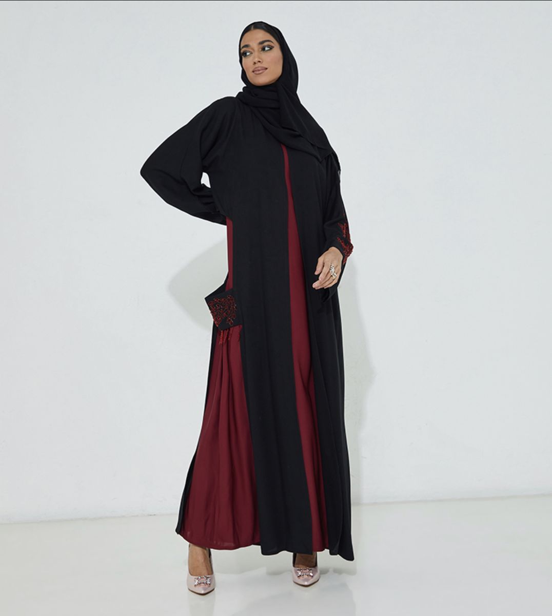 Rosette Abaya - Women's Abayas 10