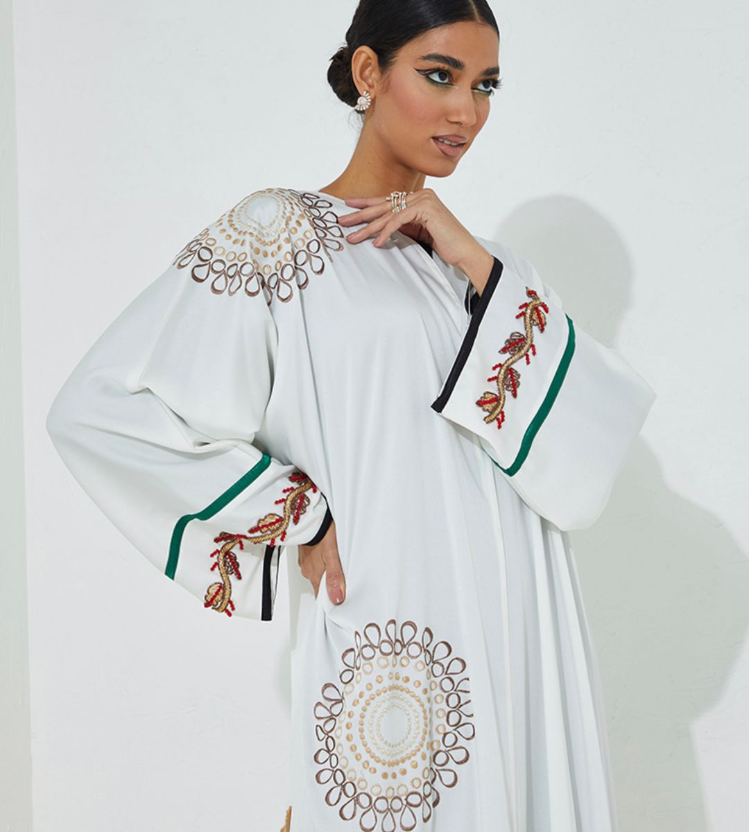 Rosette Abaya - Women's Abayas 1